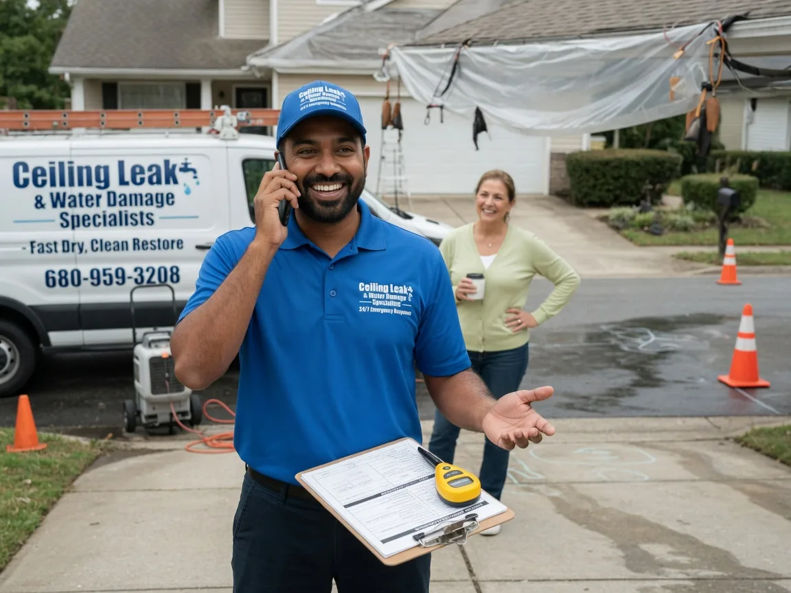 Ceiling Leak Cleanup South Amboy, NJ FAQs